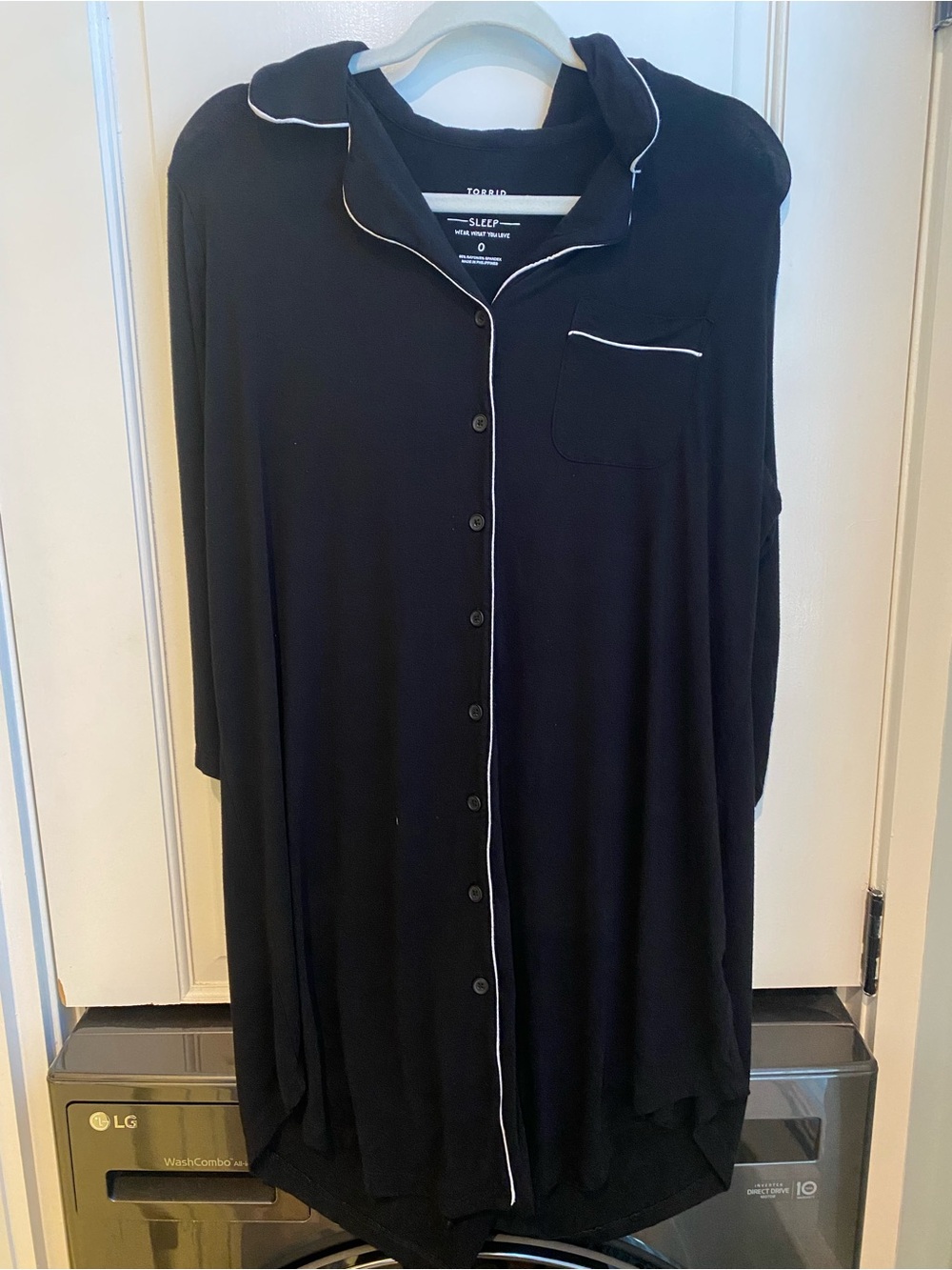 Torrid Sleep Long Sleeve Nightgown Sz 0/Large